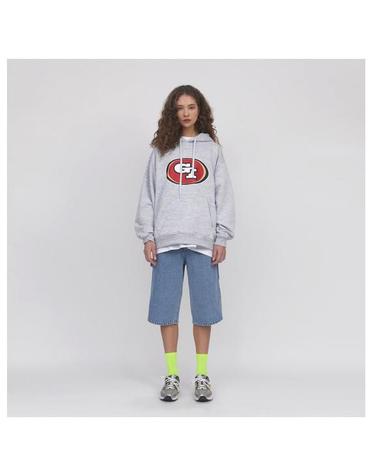 G.I retro image hoodie GRAY