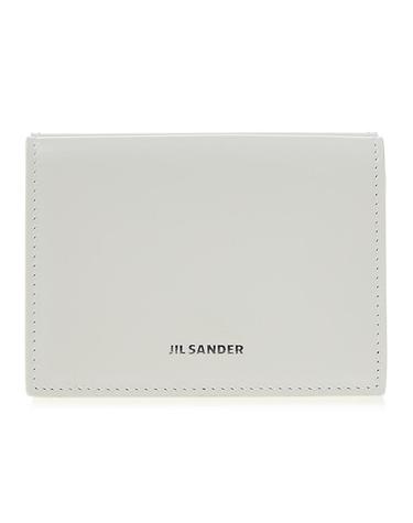 [질샌더] 여성 로고 트라이폴드 월렛 JSPU840161 WUS69159N 101 (스크래치)