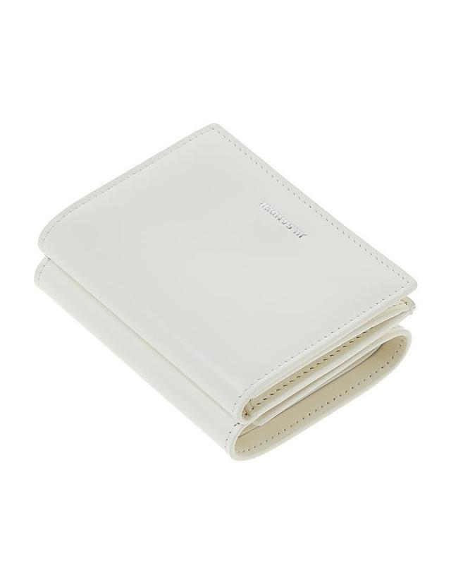 질샌더 [질샌더] 여성 로고 트라이폴드 월렛 JSPU840161 WUS69159N 101 (스크래치) 착용컷