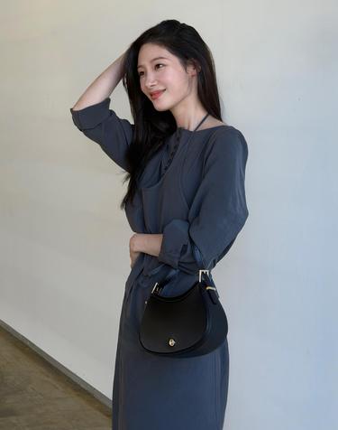 [정채연 PICK] 마리 토트백_블랙
