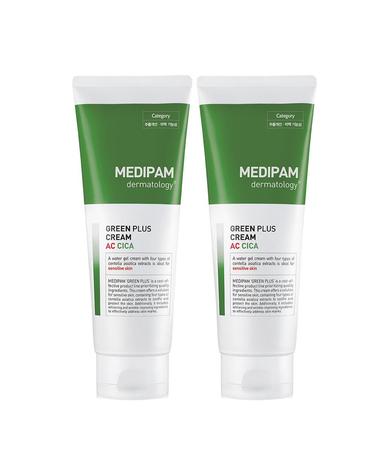 메디팜 그린플러스 AC시카 수분진정 크림 220ml 2개
