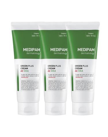 메디팜 그린플러스 AC시카 수분진정 크림 220ml 3개