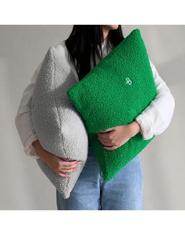 플러프 양털 B 쿠션커버 50x50