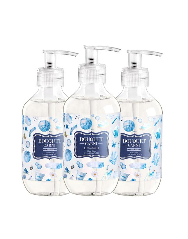 부케가르니 핸드워시 (290ml x 3개입) 착용컷