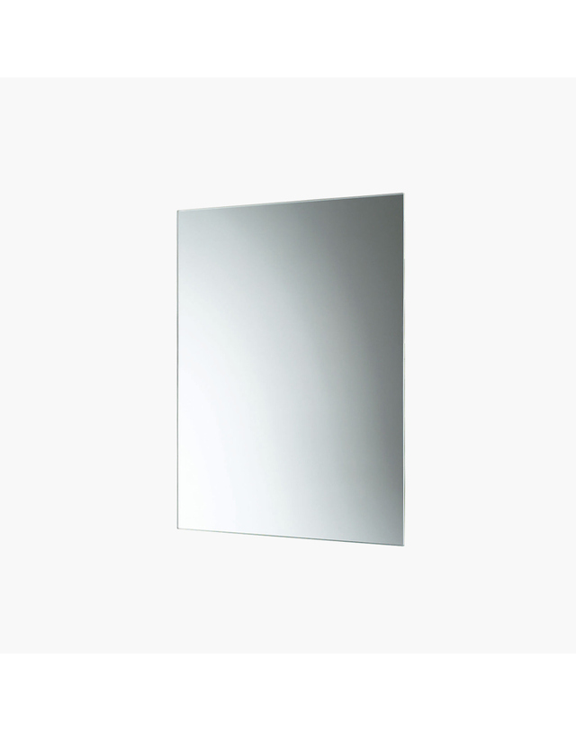 게디 게디 올트레 컬렉션 no.8400 폴리시드 엣지 사각 프레임리스 거울 50x65cm 착용컷
