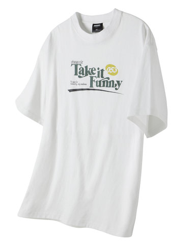 Take It Funny 053 오버 반팔_화이트