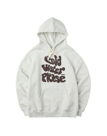 Cold Weter Plz 오버 후드 오트밀