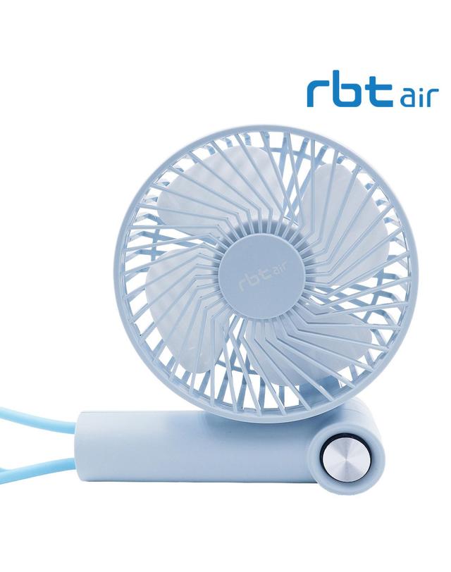 로보틱케어 로보틱케어 간편한 접이식 선풍기 R4 USB 충전식 휴대용 미니 써큘레이터 착용컷