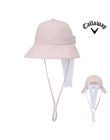 캘러웨이 우먼스 블리스 버킷햇 여성용 골프모자 핑크