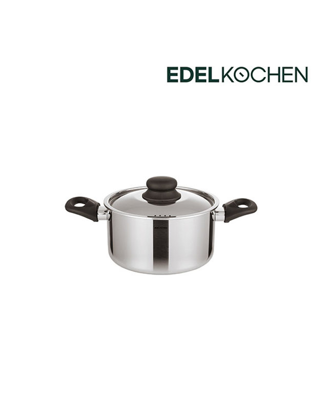 에델코첸 에델코첸 통3중 얼티밋 양수냄비 18cm (미러) 착용컷