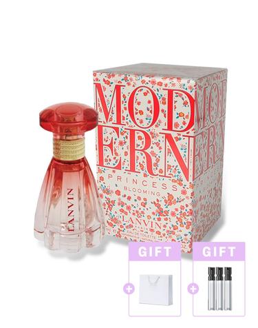 랑방 모던 프린세스 블루밍 EDT 90ml + 앰플 3종 + 쇼핑백