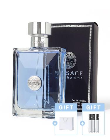 베르사체 뿌르옴므 EDT 50ml + 앰플 3종 + 쇼핑백