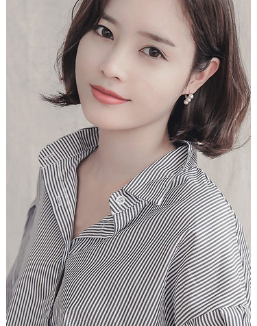 제이로렌 M02453 핵진주 실버 원터치 귀걸이