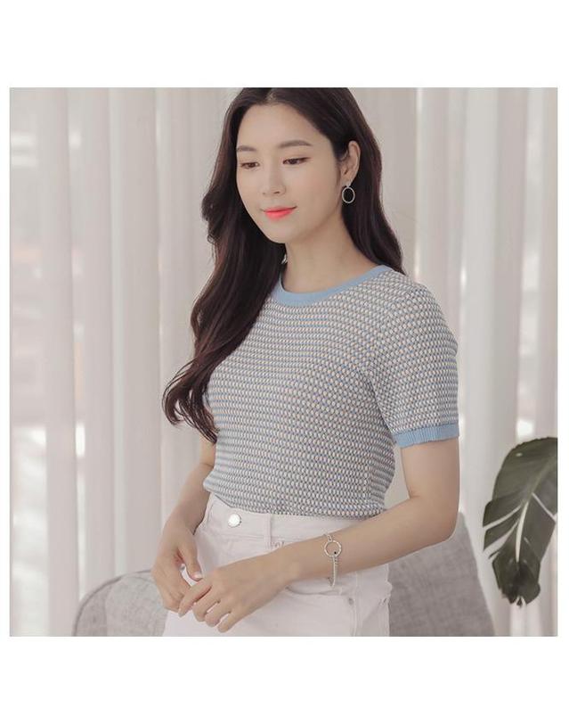제이로렌 제이로렌 02B0806 사파이어 큐빅 실버 체인팔찌 착용컷