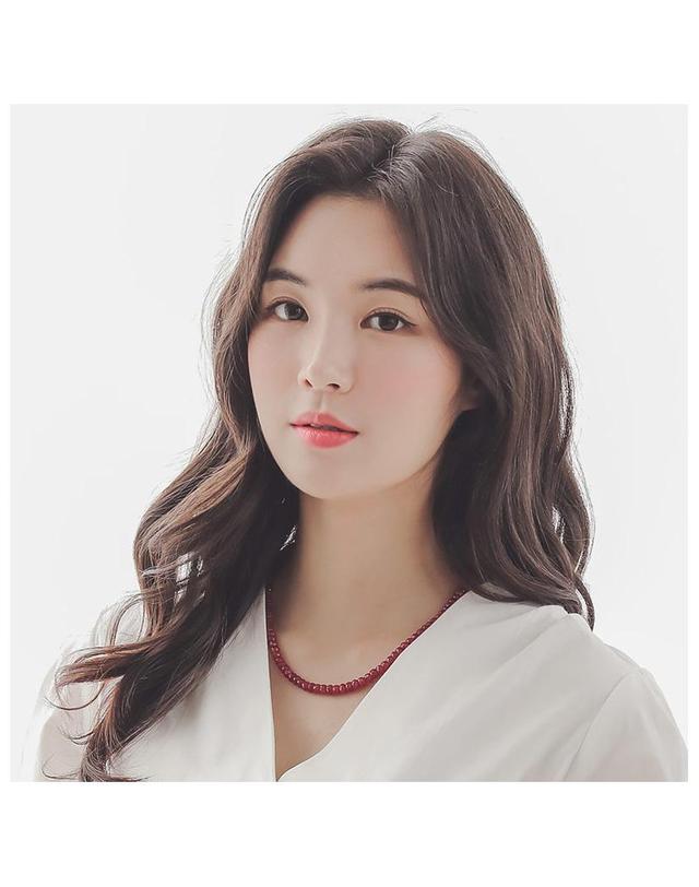 바이데이지 바이데이지 05Bn0415 천연 컷팅 루비 원석 실버목걸이 착용컷