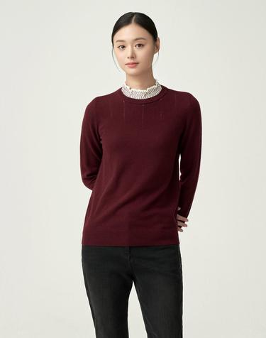 스모킹자수넥 풀오버_VOCBLXWA111
