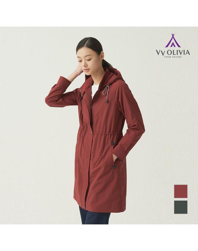 올리비아로렌 프린트 후디 점퍼_VVCCLXF8271 착용컷