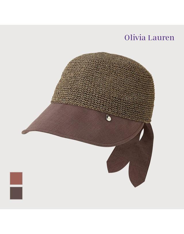 올리비아로렌 지사 리본캡_VYCXE3Y3421 착용컷