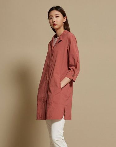 밴드변형카라 롱자켓_VOCFUWM3231