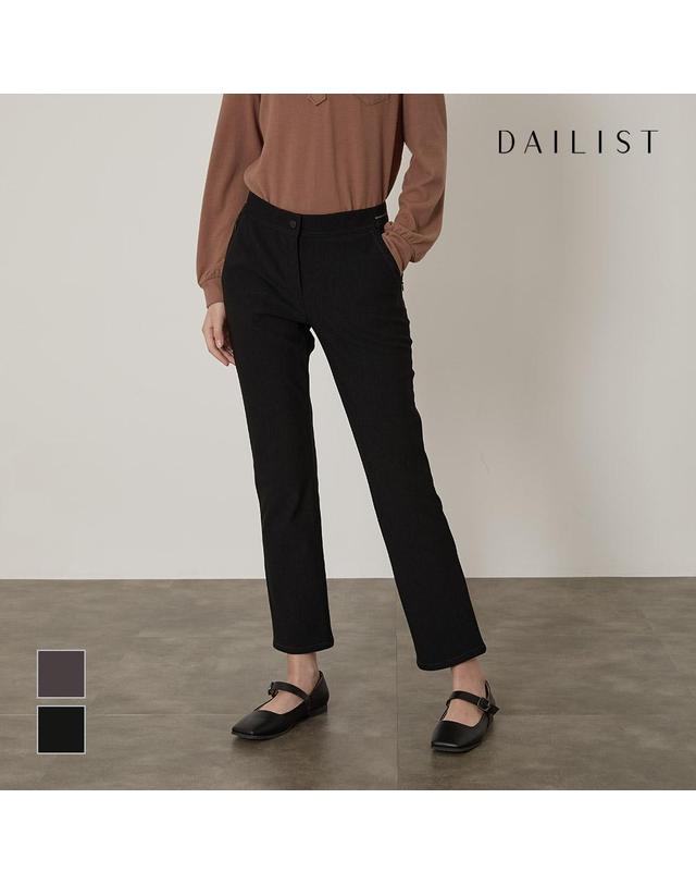 데일리스트 나일론 혼방 슬림 팬츠_MDPDLYW9431 착용컷