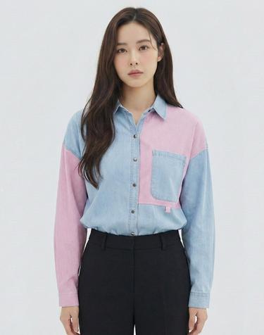[반에이크] 매직청블라우스_VB44DBQ303Z