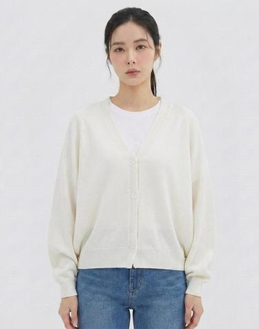 [반에이크] 가오리핏 니트가디건_VB46KCQ301Z