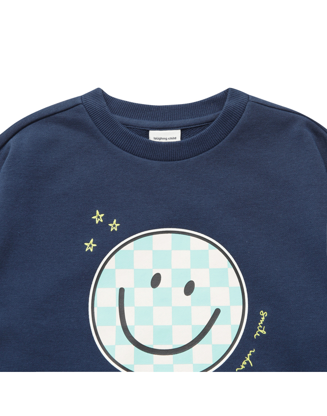 래핑차일드 [래핑차일드]데일리 맨투맨 (86119-332-33) 착용컷