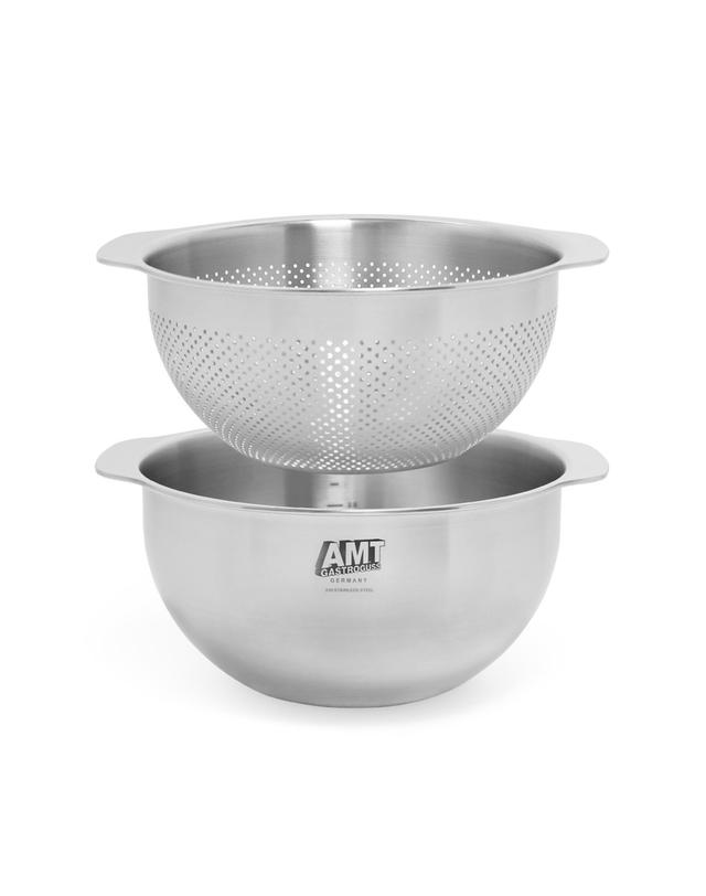 에이엠티 AMT 316 스텐 믹싱볼 & 타공세트 25cm 착용컷