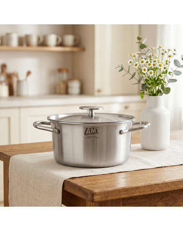 AMT 316Ti 스텐 통5중 코닉 양수 냄비 20cm