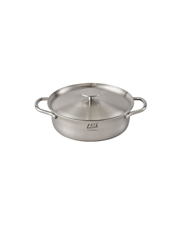 에이엠티 AMT 316Ti 스텐 통5중 코닉 전골 냄비 24cm 착용컷