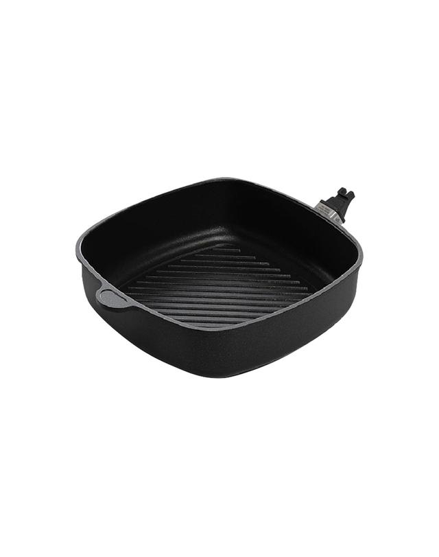 에이엠티 AMT 26cm 인덕션 사각 그릴팬(H) i-267G 착용컷
