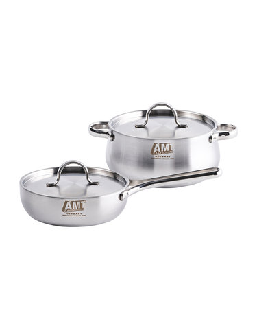 [10% 추가할인] AMT 316Ti 통5중 피렌체 2종세트(16cm 피렌체 팬 + 16cm 피렌체 양수)(사은품 : 큐네이처 크림 세정제 2P)