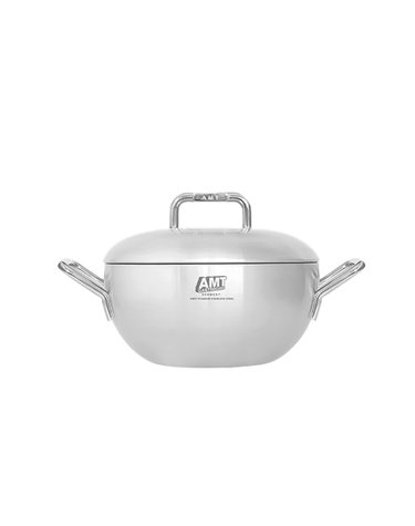 [10% 추가할인] AMT 316Ti 통5중 샤프 양수웍 24cm(사은품 : 레벤호프 스파츄라 미니 랜덤 1P)