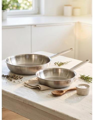 AMT 316Ti 통5중 프로 소테팬 2종세트(22cm 26cm)
