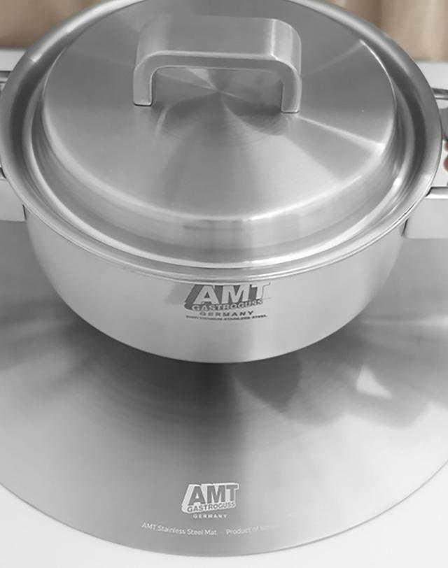에이엠티 AMT 다용도 스텐 원형 매트 30cm 착용컷