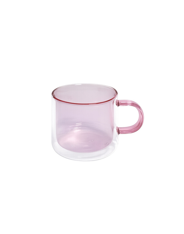 레벤호프 레벤호프 더블 월 머그 400ml 핑크 착용컷