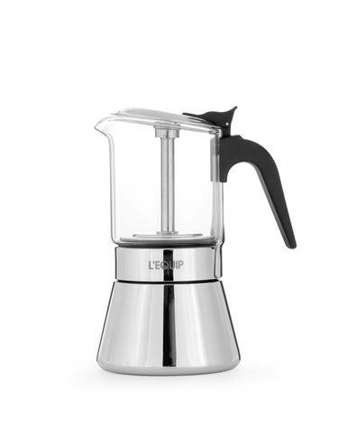 리큅 스테인리스 모카포트 강화유리 6컵 240ml LMP-GS240 -