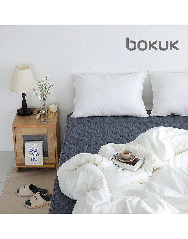 보국전자 보국 보국 에어셀 인체감지 전기요 카모플라쥬 2.0 시티밀리 더블 BKB-1523D 착용컷