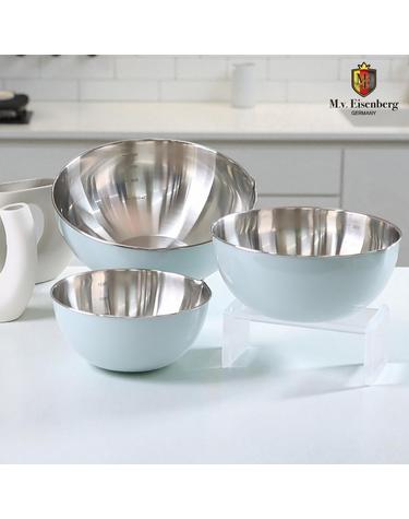아이젠베르그 쿠헨바움 스텐 칼라믹싱볼 3종 (20cm+24cm+28cm)