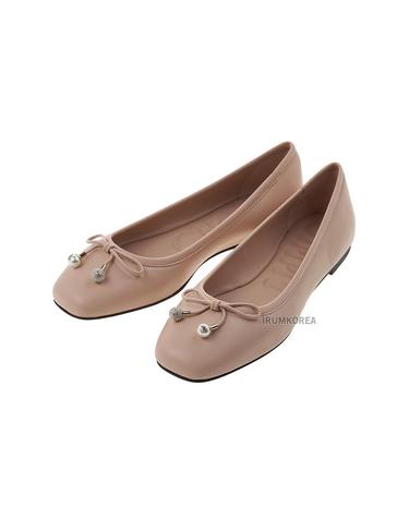 [지미추] SS25 여성 옐메 플랫슈즈 ELME FLAT NAP MACARON