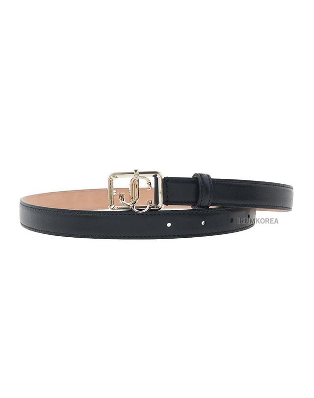 지미추 [지미추] SS25 여성 JC 스퀘어 벨트 JC SQUARE BELT PKR BLACK LIGHT GOLD 착용컷