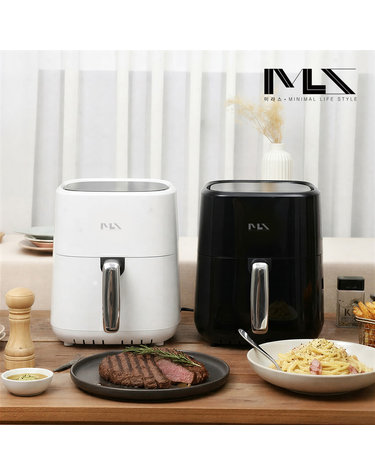 미라스 디지털 에어프라이어 3.5L MS-320AF 8가지 조리모드 튀김기