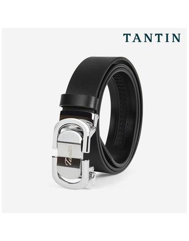 탄틴 소가죽 남자 정장 자동벨트 T8611 실버