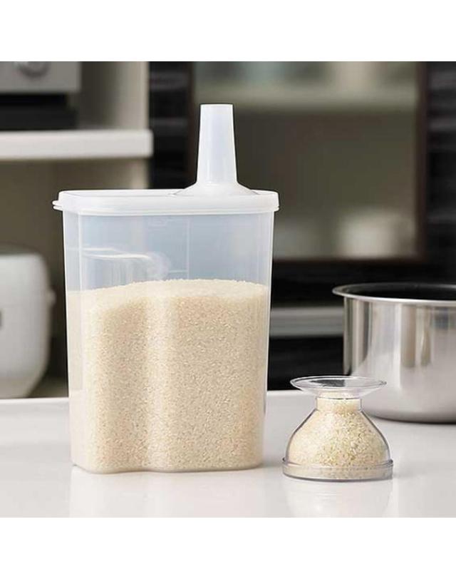 이노마타 I.N 냉장고 코메비츠 2kg+계량뚜껑/냉장고 보관용 쌀통 No.1247 착용컷
