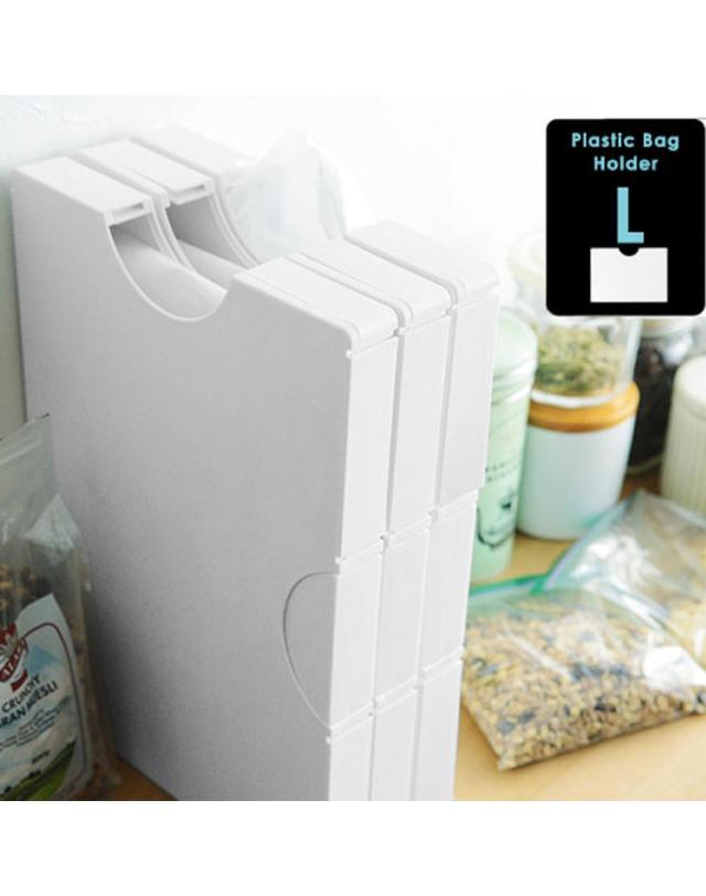 이세토 I.S 쓰레기봉투&보존봉투용 수납홀더/Plastic Bag Holder 착용컷