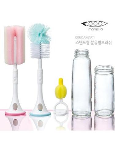 마메이타 스탠드형 분유병브러쉬/나일론브러쉬(유리병용)or스펀지브러쉬(플라스틱용)or꼭지 브러쉬