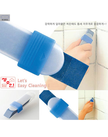 일본[마나]/청소의달인-틈새 지우개/하드타입/욕실타일 줄눈청소/변기틈새 청소/수도주변 물때 청소