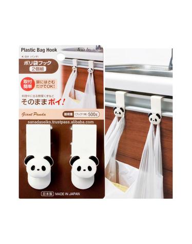 사나다 팬더 폴리백훅2P/싱크훅 Door Hook 봉지걸이