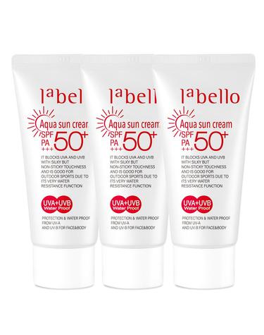 아쿠아 워터프루프 썬크림 50ml 3개 SPF50+ PA+++