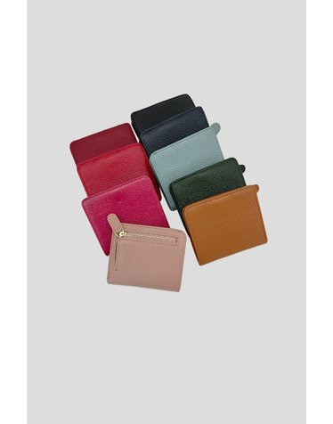 다이브 소가죽 여성 반지갑(9color)